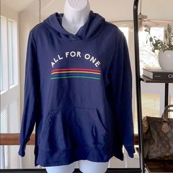 OLD NAVY Graphic Pullover Hoodie Size M - Picture 1 of 7